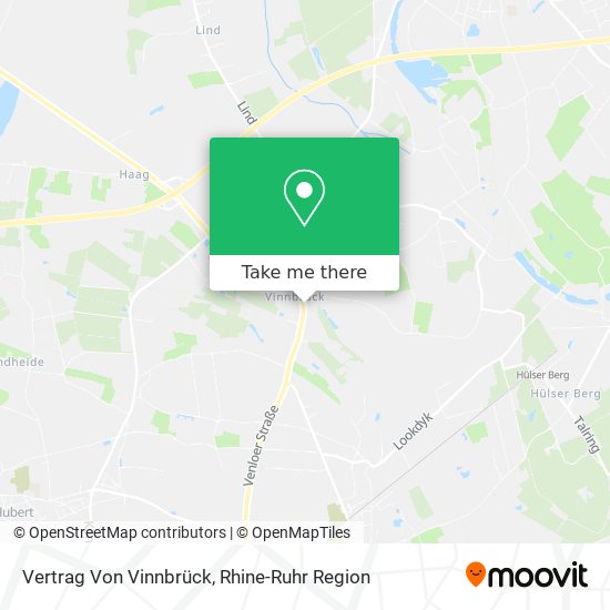 Vertrag Von Vinnbrück map