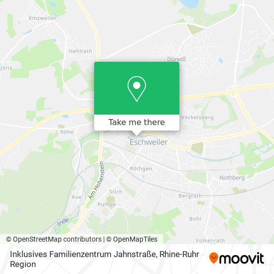 Inklusives Familienzentrum Jahnstraße map