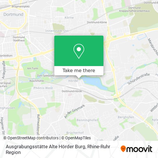 Ausgrabungsstätte Alte Hörder Burg map
