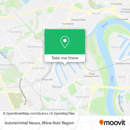Карта Autoterminal Neuss