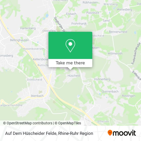 Auf Dem Hüscheider Felde map