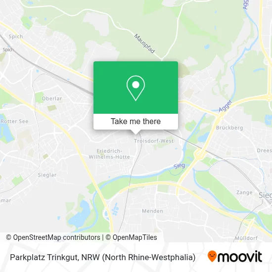 Parkplatz Trinkgut map