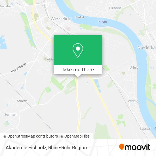 Akademie Eichholz map