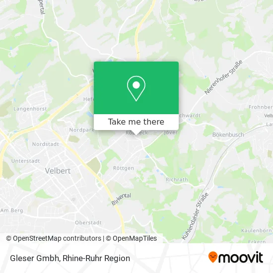 Gleser Gmbh map