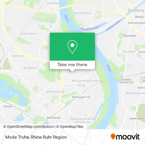 Карта Mode Truhe