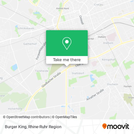 Burger King map