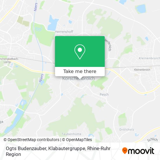 Ogts Budenzauber, Klabautergruppe map