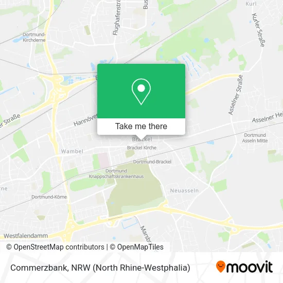 Commerzbank map