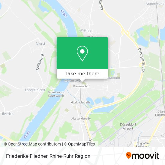 Friederike Fliedner map