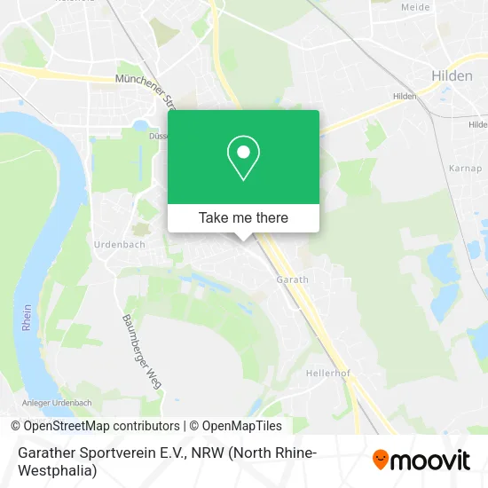 Карта Garather Sportverein E.V.