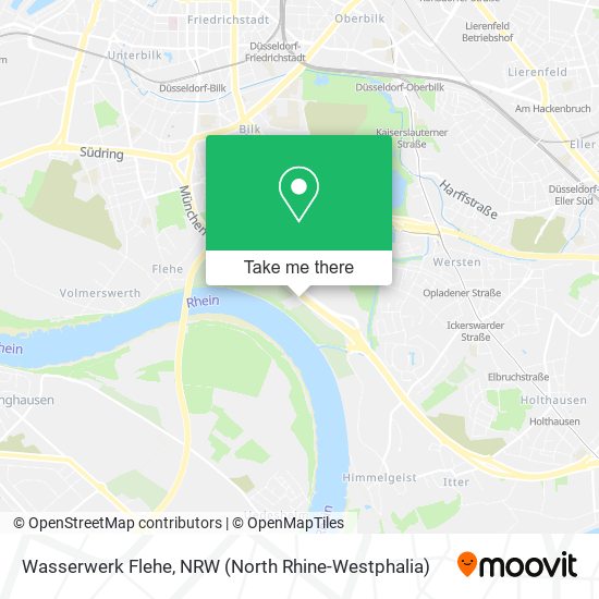 Карта Wasserwerk Flehe