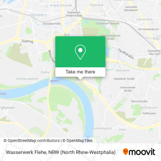 Карта Wasserwerk Flehe