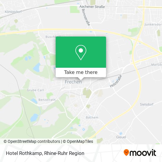 Hotel Rothkamp map