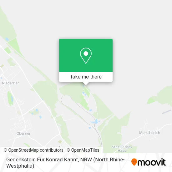 Карта Gedenkstein Für Konrad Kahnt