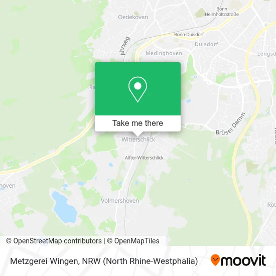 Metzgerei Wingen map