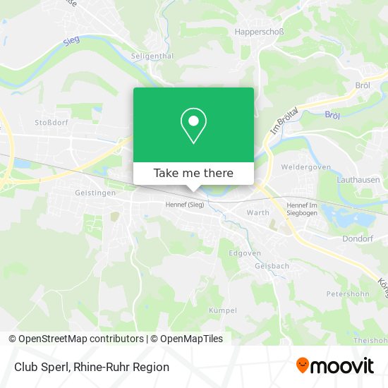 Club Sperl map