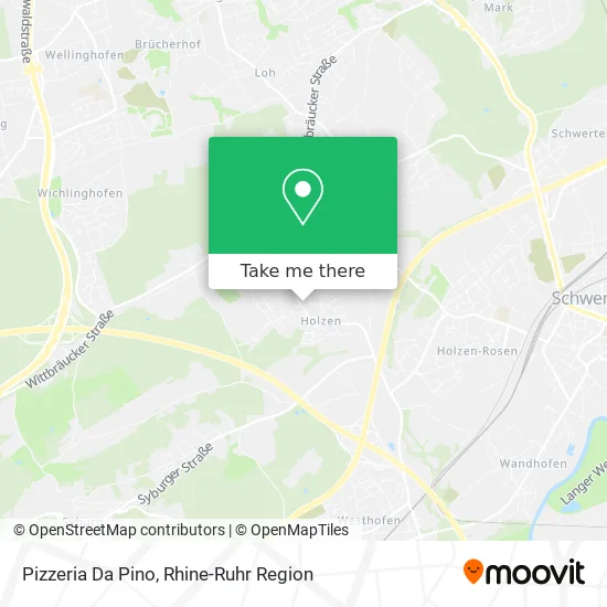 Карта Pizzeria Da Pino