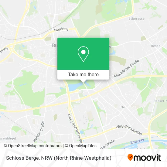 Schloss Berge map