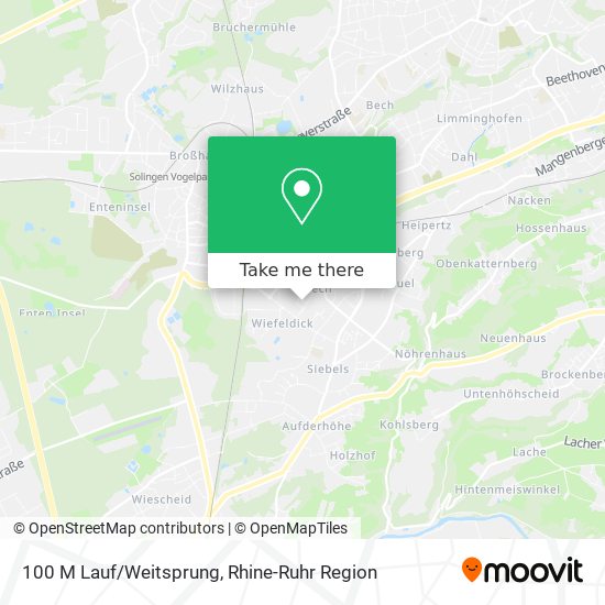 100 M Lauf/Weitsprung map