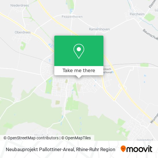 Neubauprojekt Pallottiner-Areal map