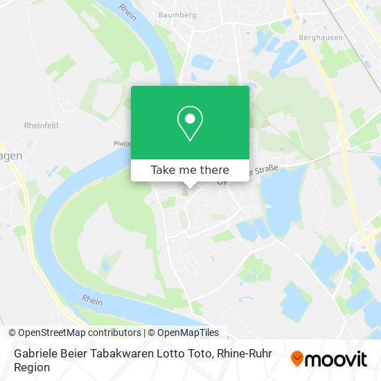 Gabriele Beier Tabakwaren Lotto Toto map