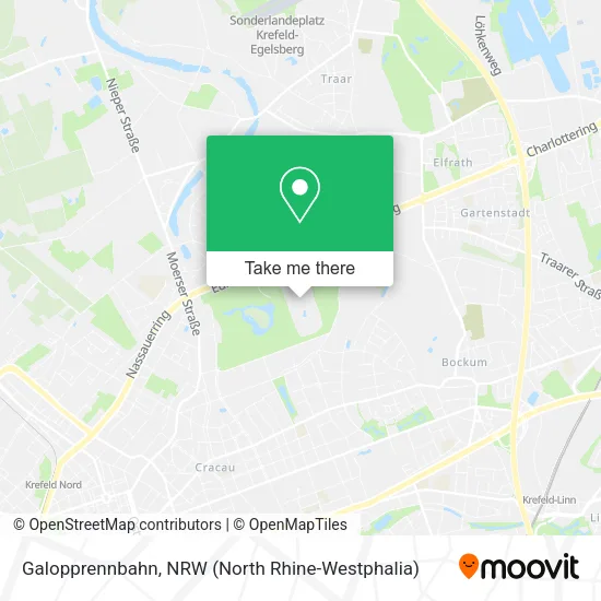 Карта Galopprennbahn