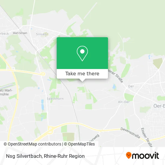 Карта Nsg Silvertbach