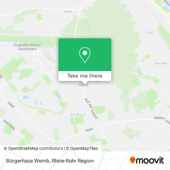 Bürgerhaus Wemb map