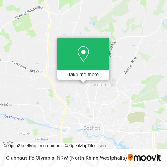 Clubhaus Fc Olympia map