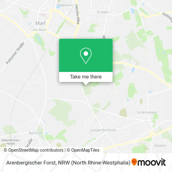 Карта Arenbergischer Forst