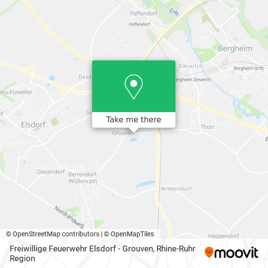 Freiwillige Feuerwehr Elsdorf - Grouven map