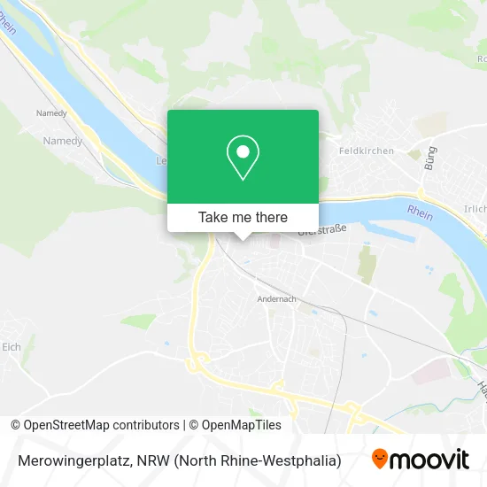 Карта Merowingerplatz