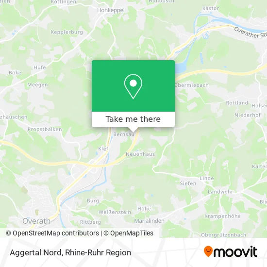 Карта Aggertal Nord