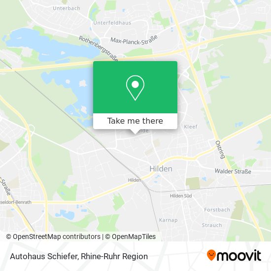 Autohaus Schiefer map