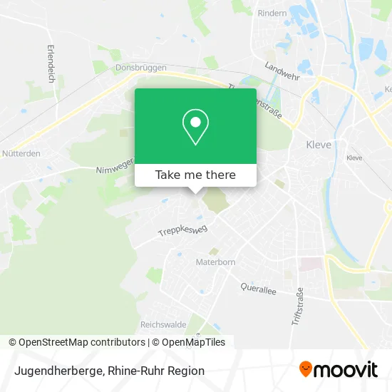 Карта Jugendherberge