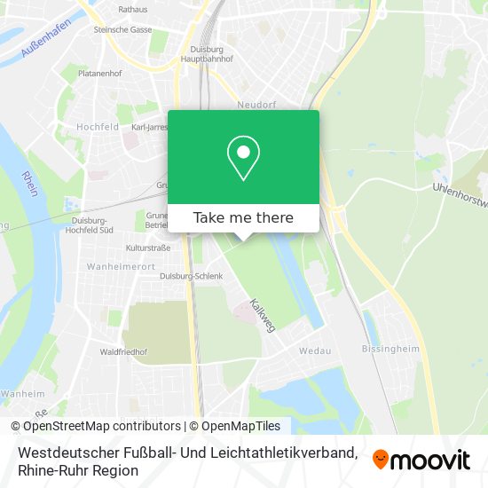 Westdeutscher Fußball- Und Leichtathletikverband map