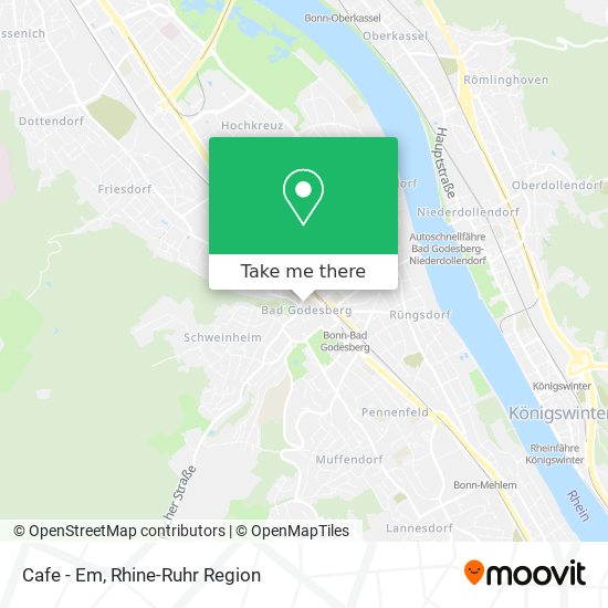 Cafe - Em map