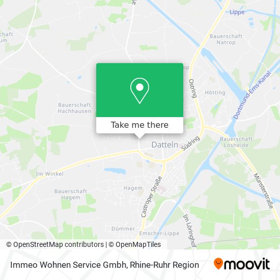 Immeo Wohnen Service Gmbh map