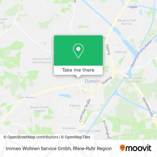 Immeo Wohnen Service Gmbh map