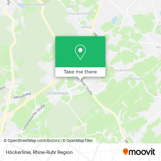 Карта Höckerlinie