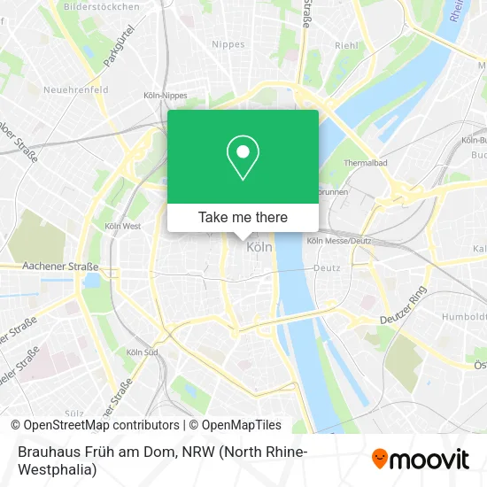 Карта Brauhaus Früh am Dom