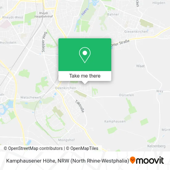 Карта Kamphausener Höhe