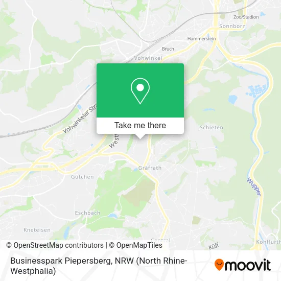 Businesspark Piepersberg map
