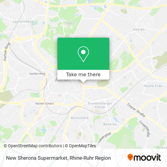 New Sherona Supermarket map