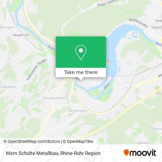 Msm Schulte Metallbau map