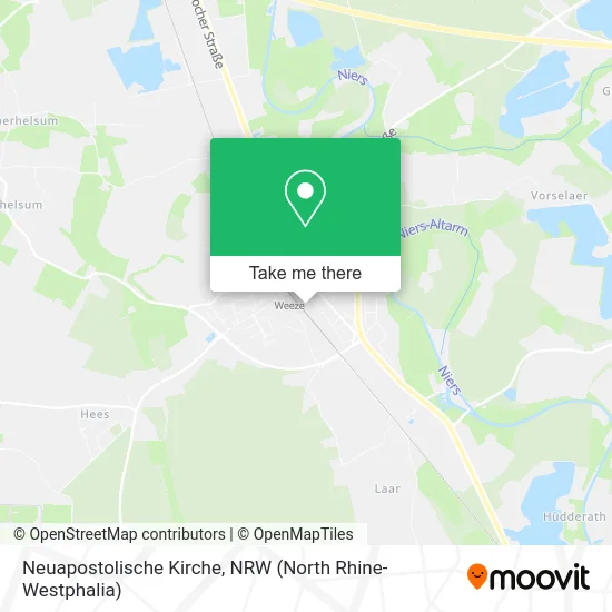 Карта Neuapostolische Kirche