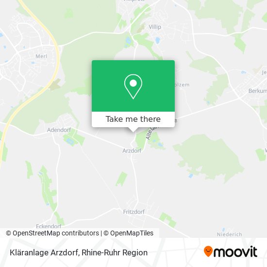 Kläranlage Arzdorf map