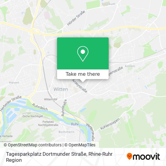 Карта Tagesparkplatz Dortmunder Straße