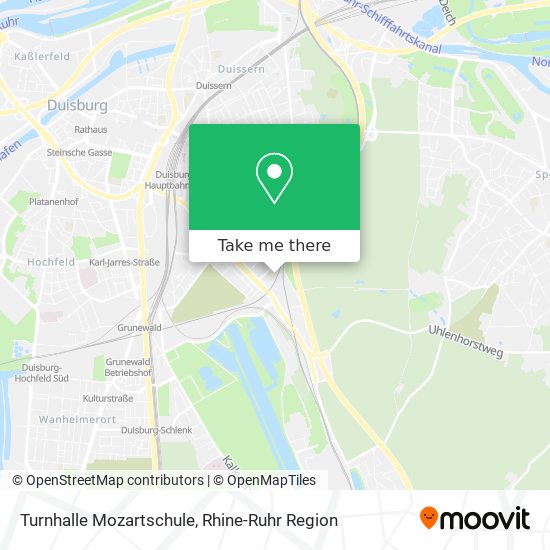 Turnhalle Mozartschule map