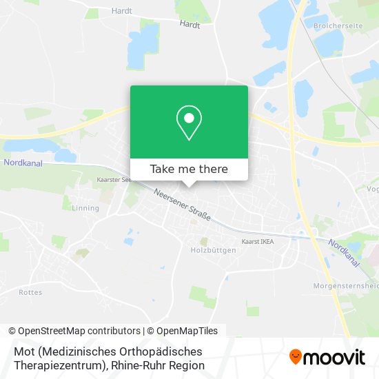Mot (Medizinisches Orthopädisches Therapiezentrum) map